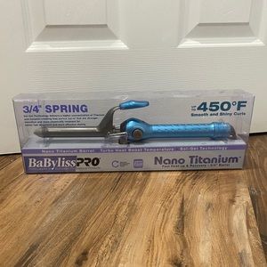 BaByliss Pro Nano Titanium curling iron
